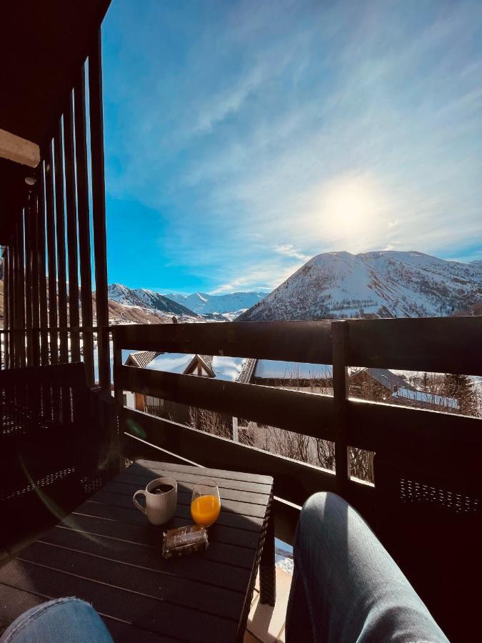 Appartement Plein Sud Cosy 6 Personnes Tres Bien Equipe ,Vue Splendide, Terrasse, Spacieux,Bien Situe, Randonnees,Ski Saint-Sorlin-dʼArves Exteriör bild