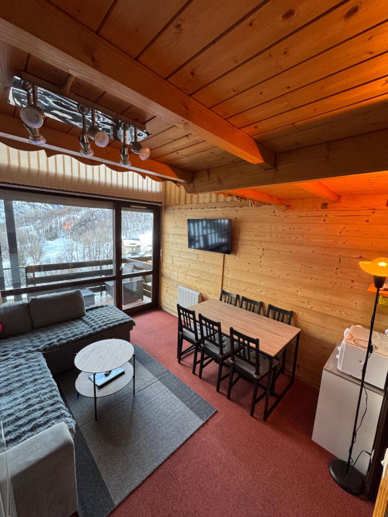 Appartement Plein Sud Cosy 6 Personnes Tres Bien Equipe ,Vue Splendide, Terrasse, Spacieux,Bien Situe, Randonnees,Ski Saint-Sorlin-dʼArves Exteriör bild